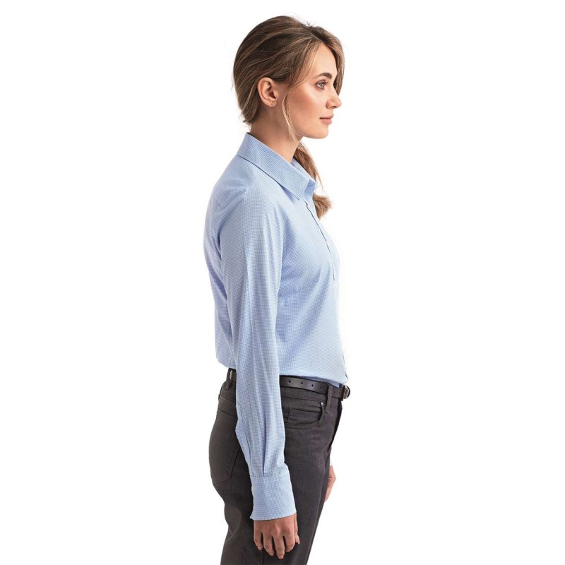 Artisan Collection by Reprime RP320 Women's Microcheck Wholesale